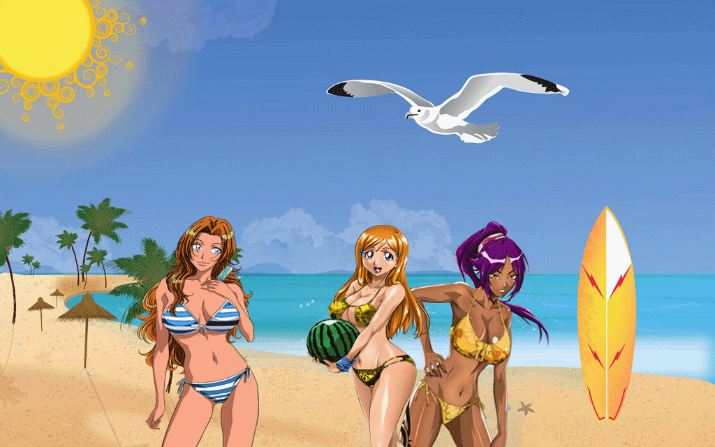 Bleach summer babes