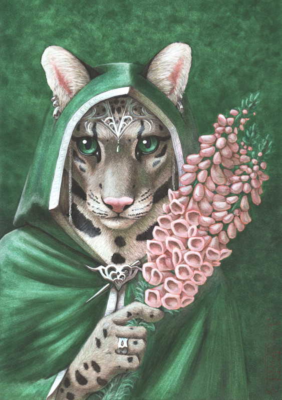 Foxglove by PanHesekielShiroi