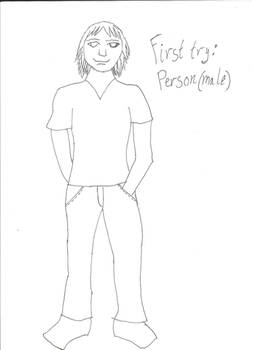 First Try: Person Male-Pen