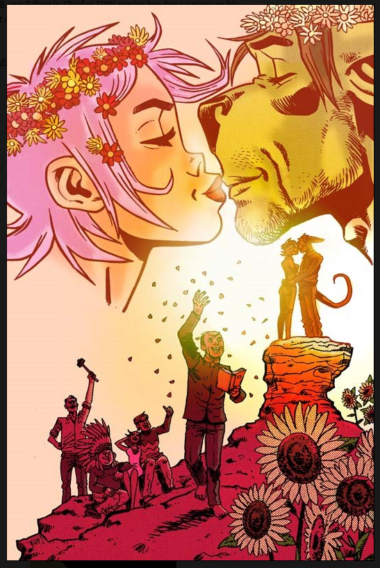 Tank Girl and Booga