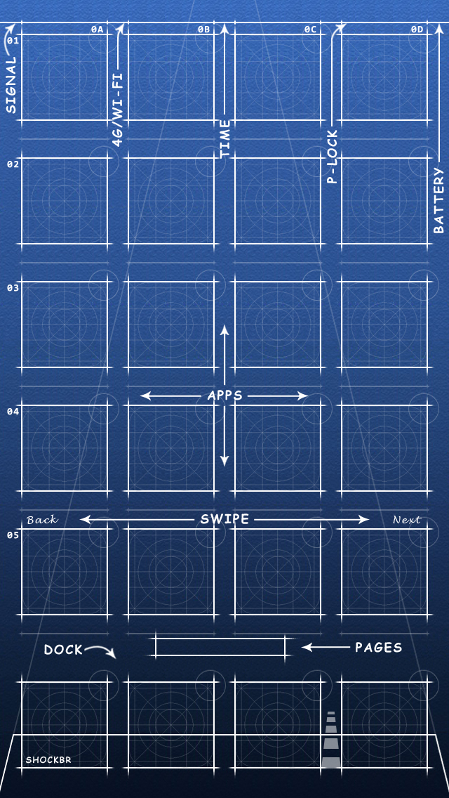 Blueprint iPhone 5S/5C IOS 7 (4G)