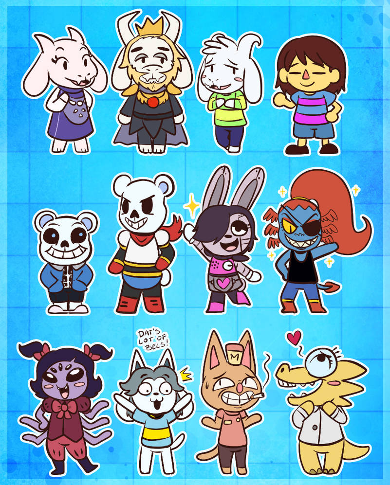 Undertale Villagers