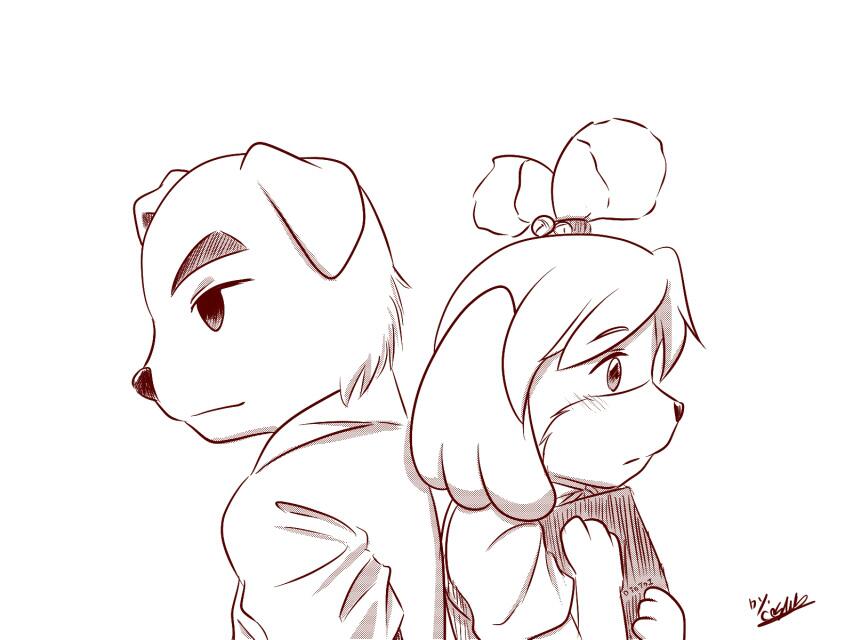 K.K. Slider and Isabelle