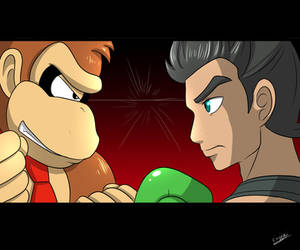 Donkey Kong VS Little Mac