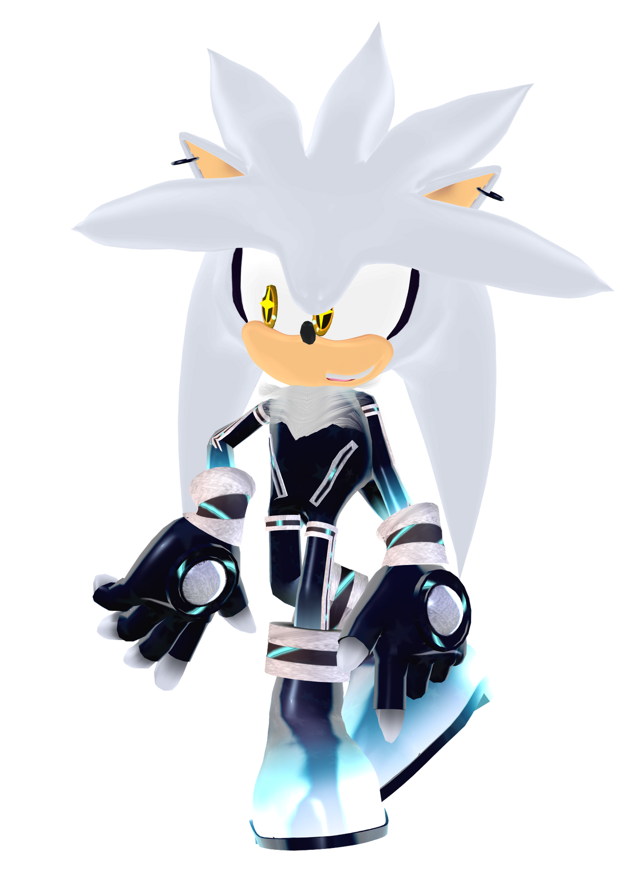 Silver Mmd Silver The Hedgehog (Future Foundation) (MMD) by TheNewSonicChannel on ...