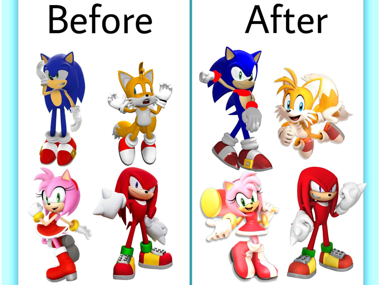 Sonic The Hedgehog All New Look Memes by TheNewSonicChannel on DeviantArt