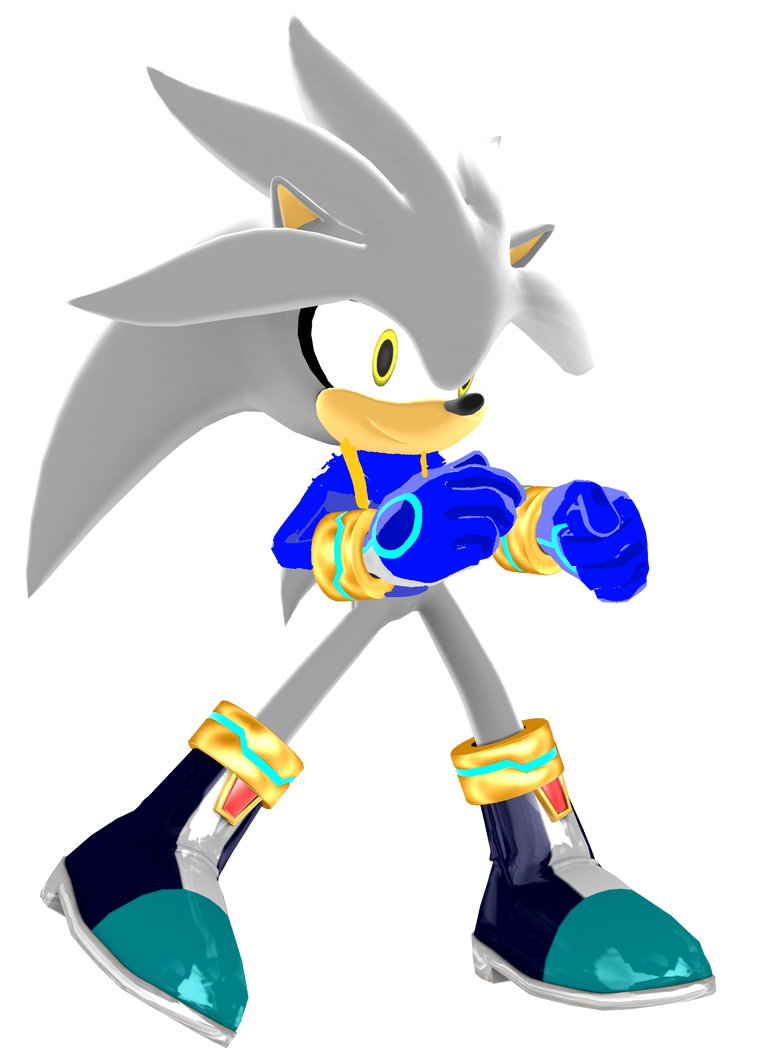 Silver Mmd Silver The Hedgehog (Commander) (MMD) by TheNewSonicChannel on DeviantArt