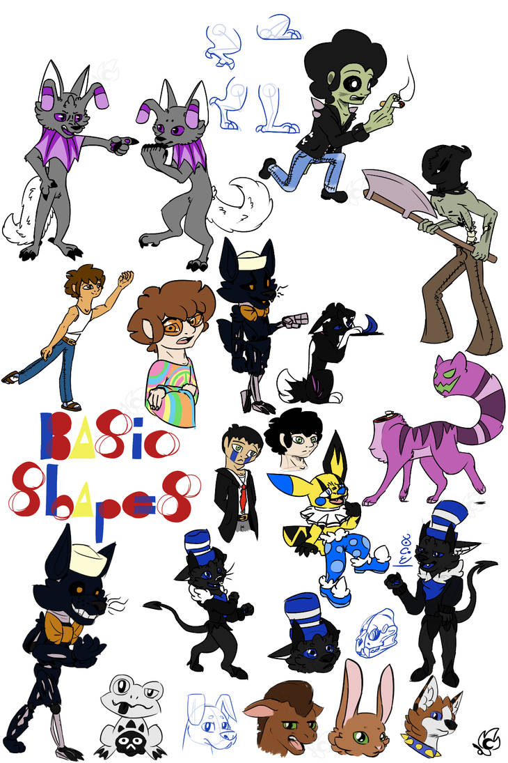 Scratch Doodles by lunarflare97 on DeviantArt