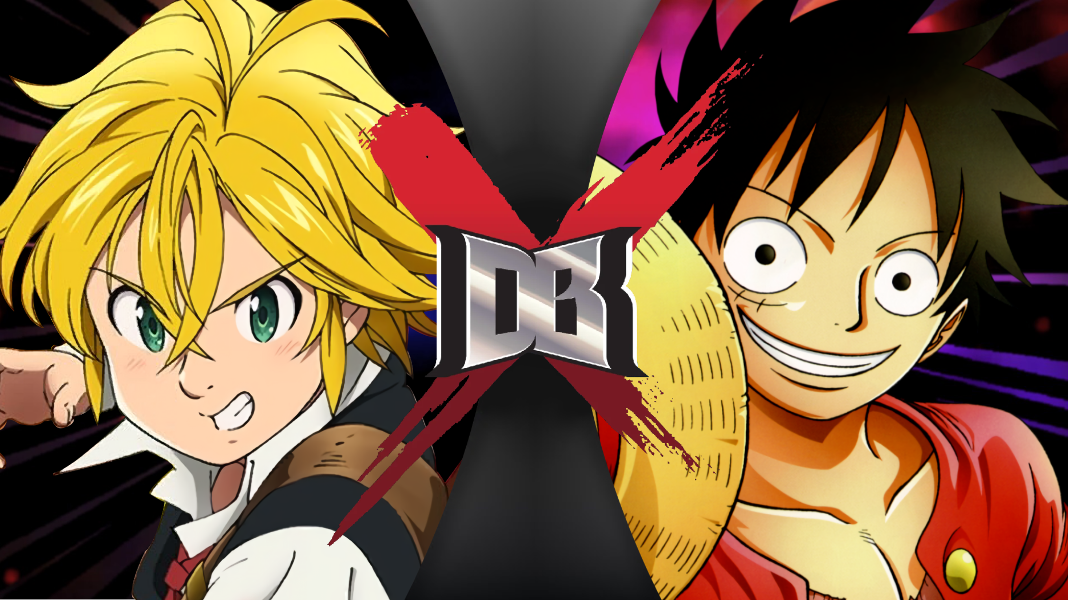 Parte 2 dos mais famosos em seu mundo, #meliodas #naruto #luffy, luffy