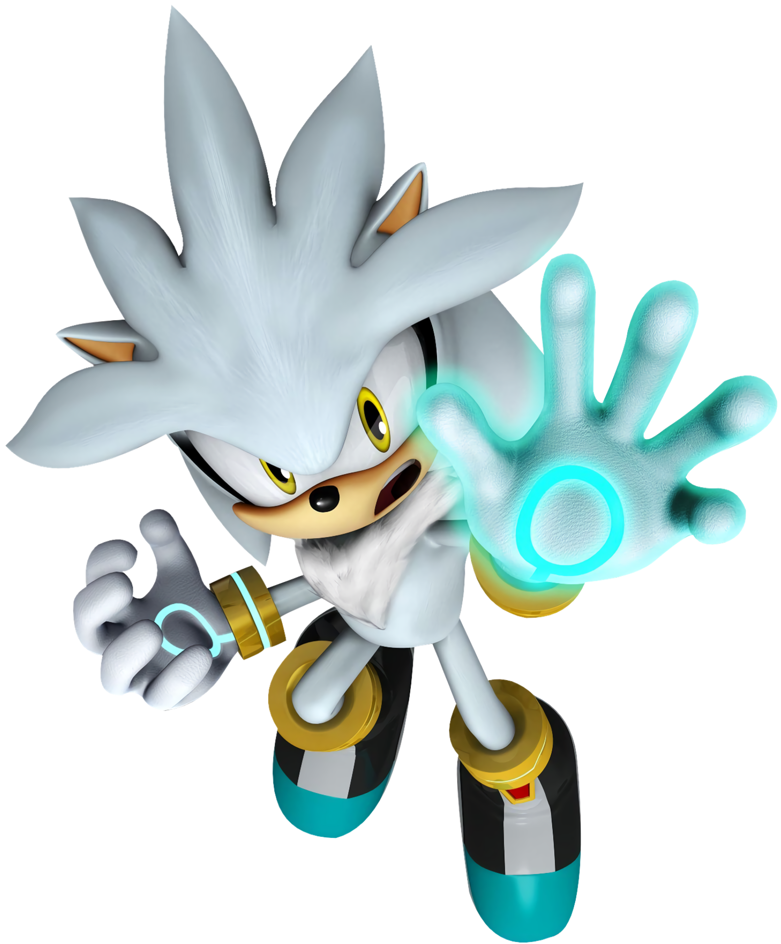 Silver The Hedgehog Render by Gio3KYT on DeviantArt