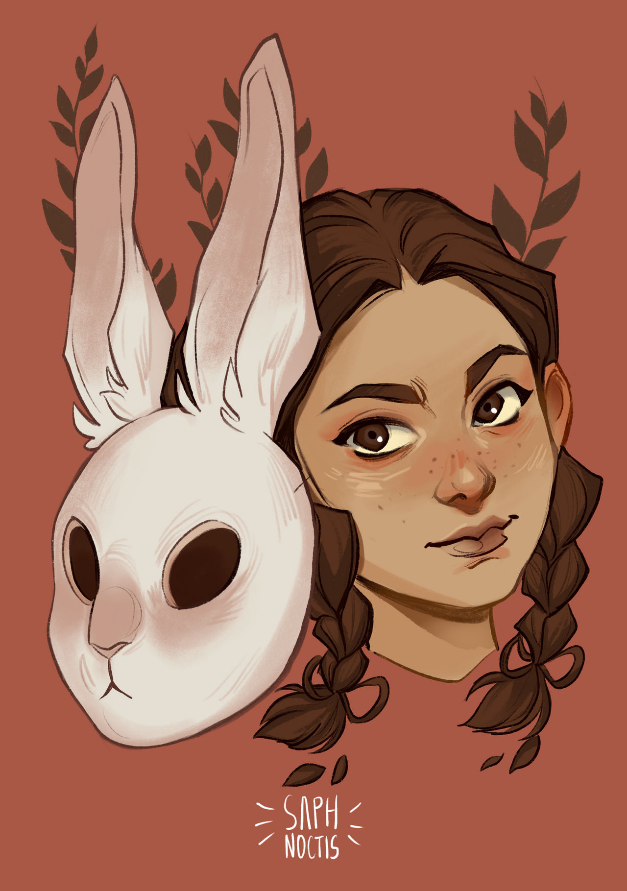 Gw2 Rabbit Mask Rabbit mask by saphnoctis on DeviantArt