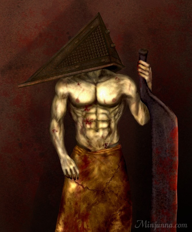 Pyramid Head without helmet by MornaAinu on DeviantArt