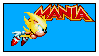 Sonic Mania Super Sonic Run Stamp