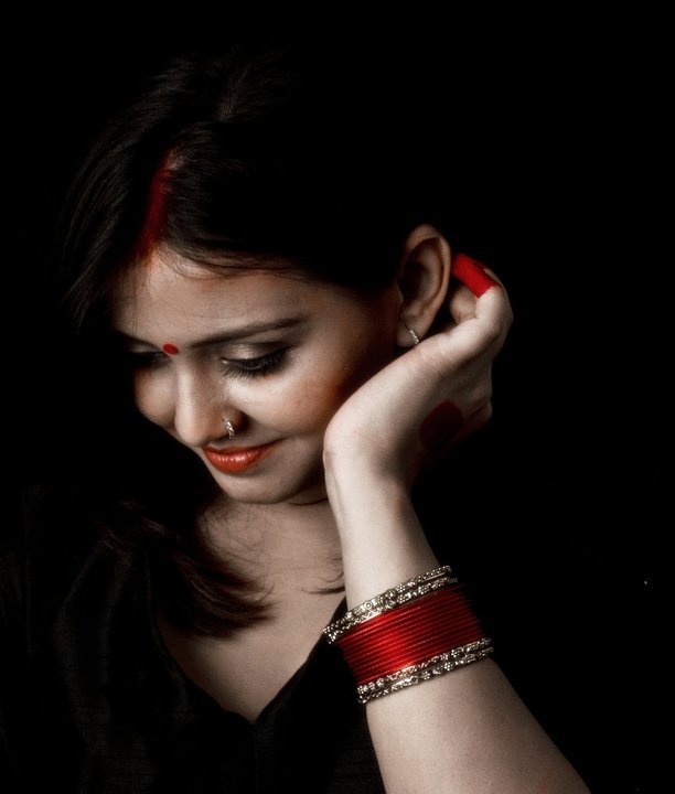 Neha Vyas INDIAN RED by trivediisha