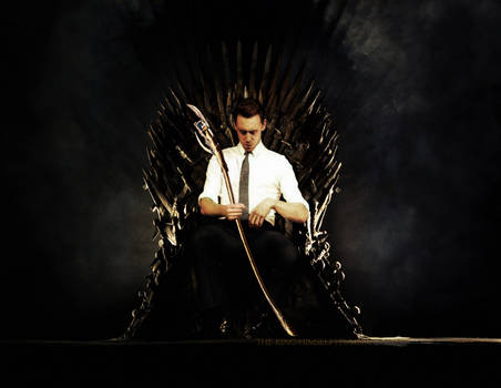 King on the throne