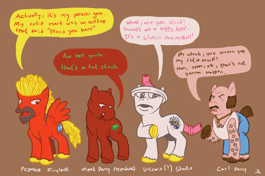 Aqua Teen Hunger Ponies