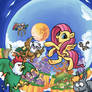 Super Fluttershy Land 2 Cover Art Done (No Letters