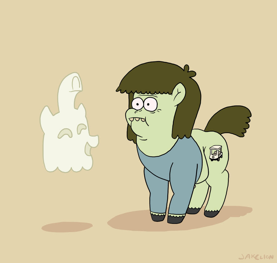 Muscle Horse and Brohoof Ghost