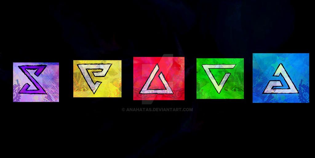Witcher 3 magic signs by anahatas on DeviantArt