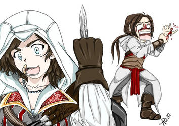 Ezio and Altair--sort of