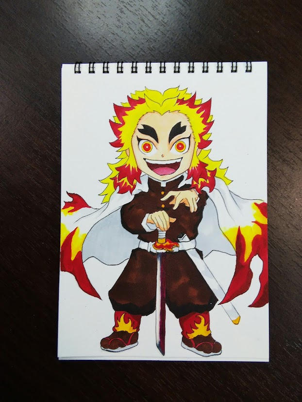 Demon slayer Kyoujuro Rengoku by KaitamonL1 on DeviantArt
