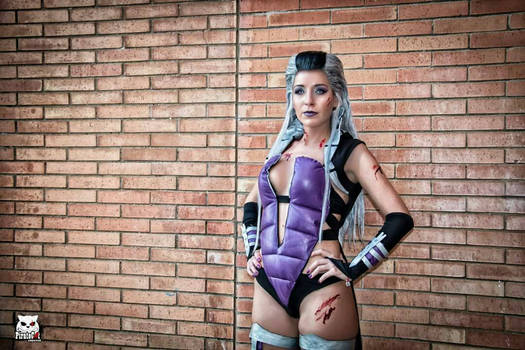 my sindel cosplay,  mortal kombat 