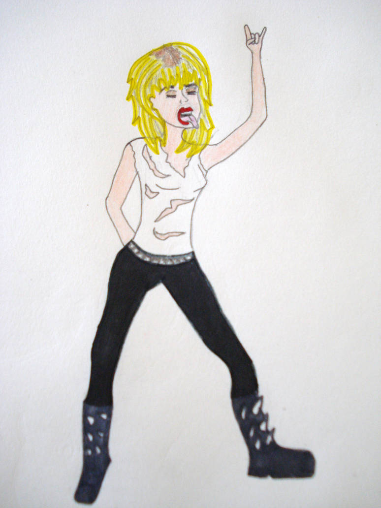 Deviantart Rocker Girl The Rocker by jessbacon on DeviantArt