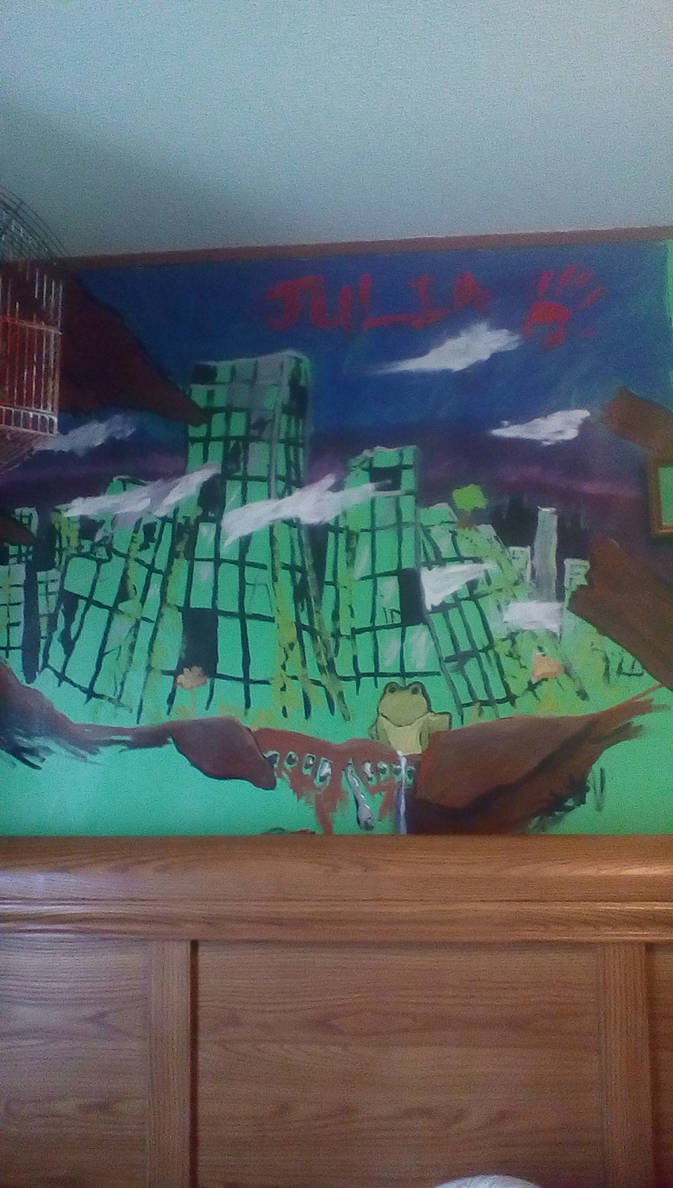 Apocalypse Murals post apocalyptic mural by jufabmojo on DeviantArt