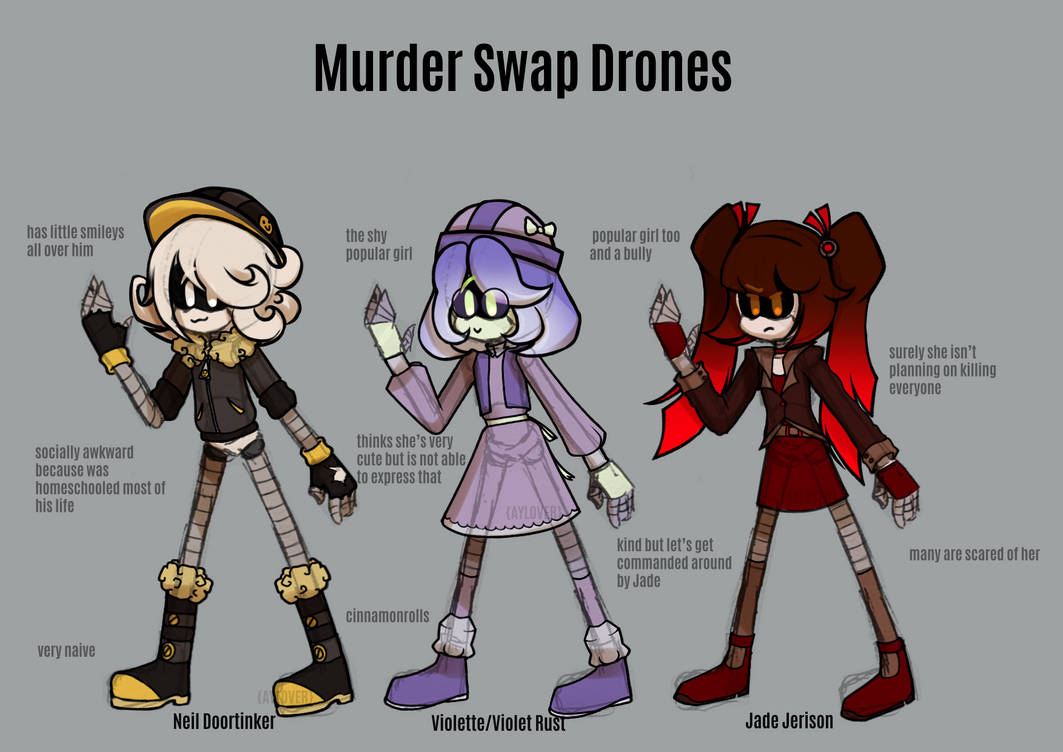 MURDER SWAP DRONES By XxAYLOVERxX On DeviantArt murder-swap-drones-by-xxayloverxx-on-deviantart