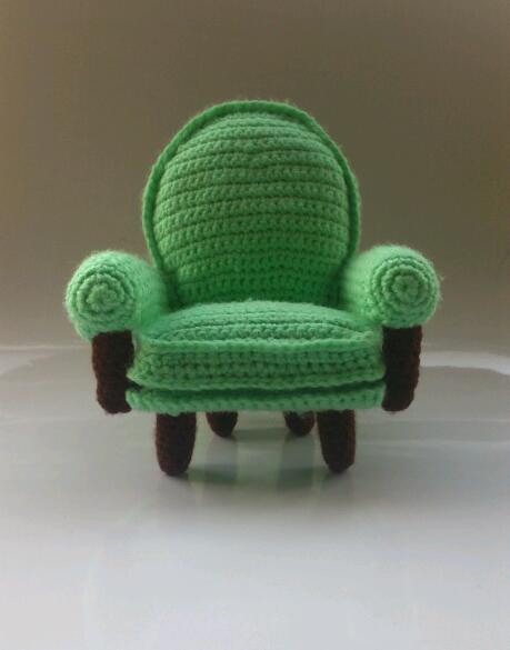 Crochet Mint chair