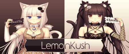 Vanilla and Chocolate Anime Forum Signature by LemonKush on DeviantArt Vanilla and Chocolate Anime Forum Signature by LemonKush on DeviantArt