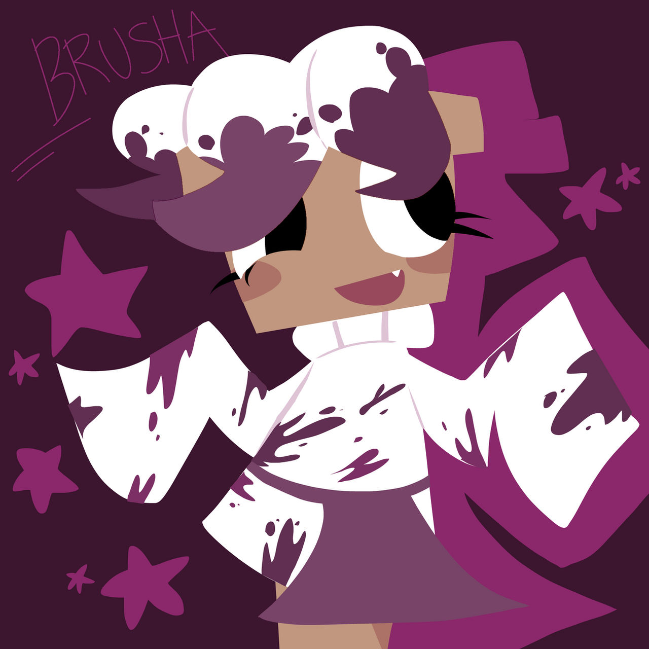 Brusha From Dandy s World By Izzykuczenski On DeviantArt brusha-from-dandy-s-world-by-izzykuczenski-on-deviantart
