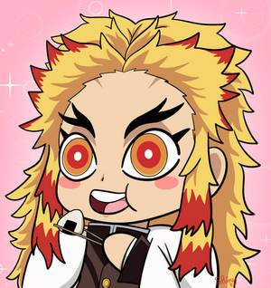 Chibi Kyojuro Rengoku - UMAI!