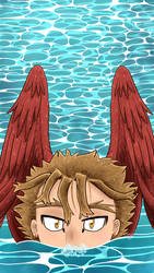 Hey look out, I think Hawks likes you~