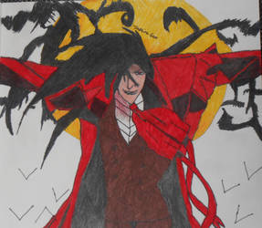 Alucard sketch and color