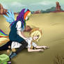 Applejack and Rainbow Dash