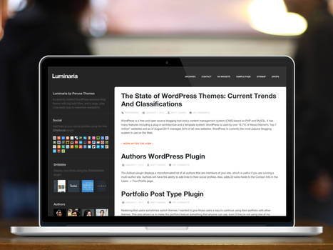 Luminaria WordPress Theme