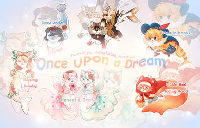 (OPEN) Purrfish Adoptable - Once Upon a Dream