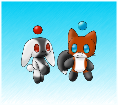 Bunny and Fox Chao