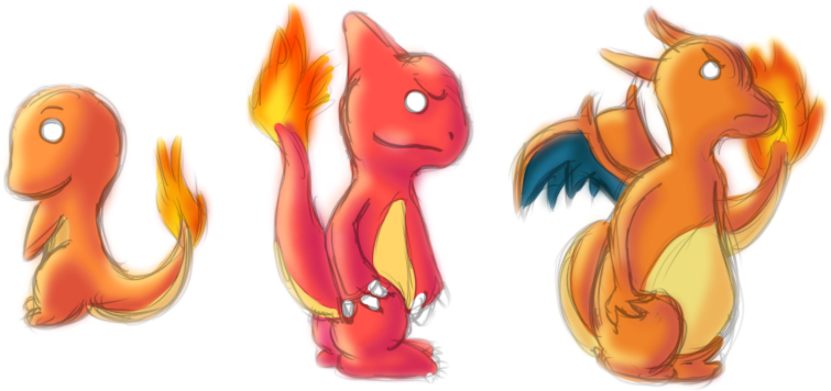 4-6 Charmander Evolutions