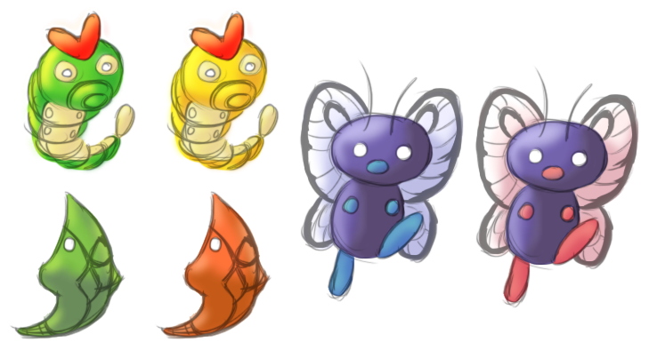 10-12: Caterpie Evolutions