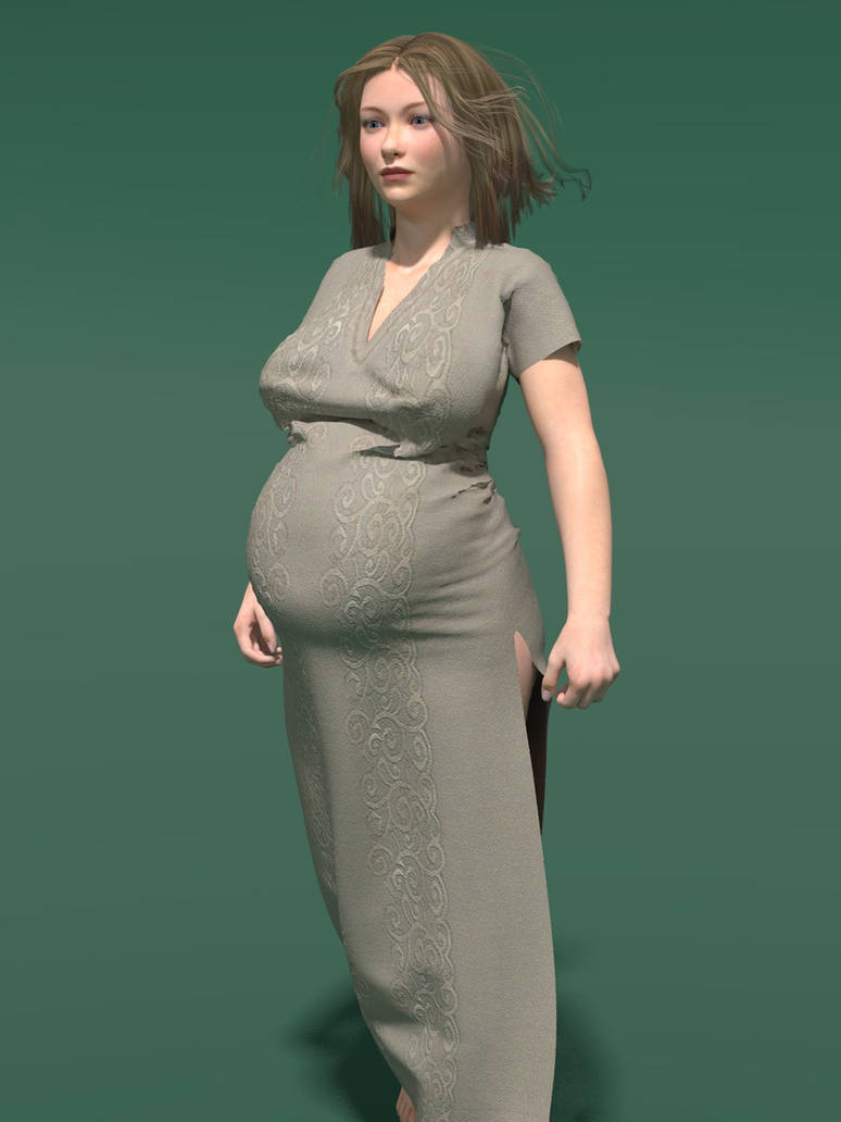 Pregnant figure with dress stands by Manigus on DeviantArt