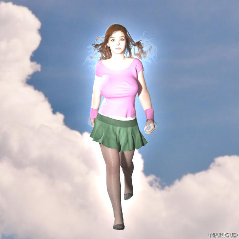 The Invisible Woman Walks From Heaven by Manigus on DeviantArt