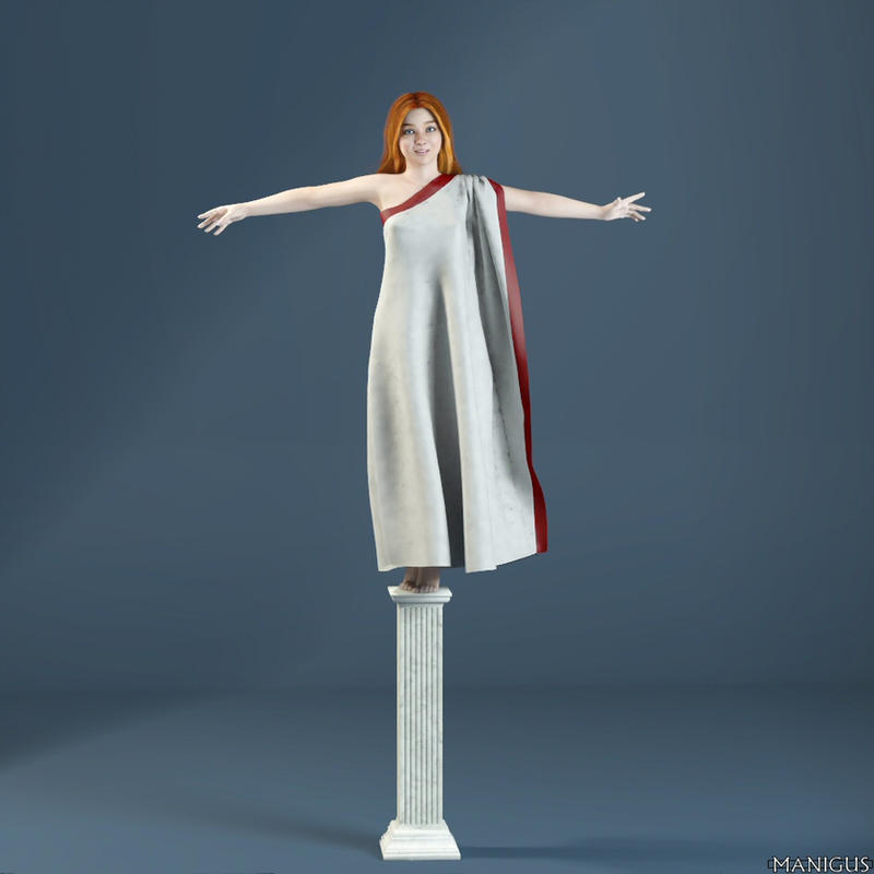 Nathali Like a Statue by Manigus on DeviantArt