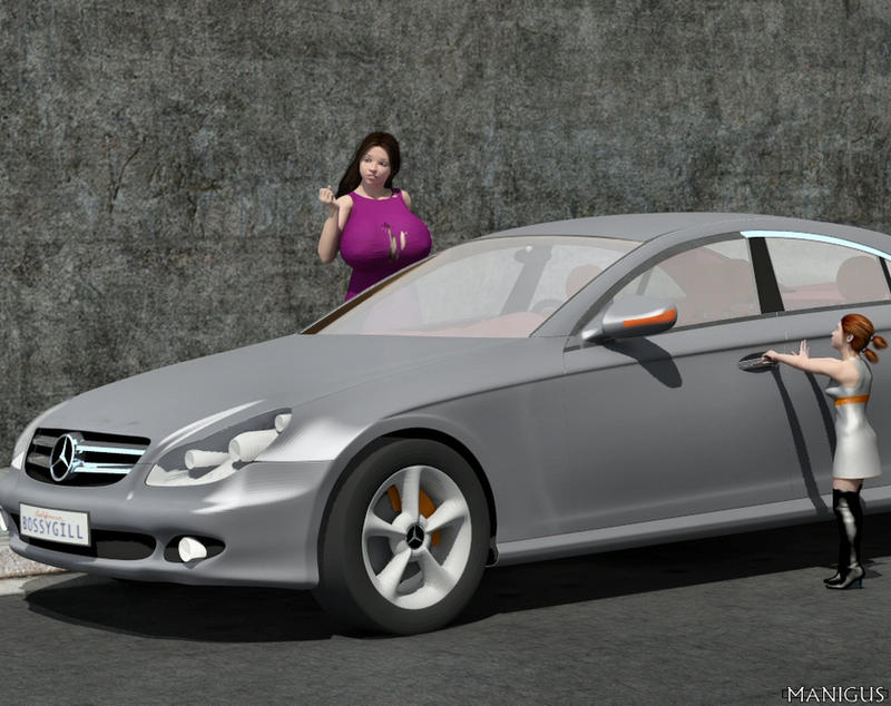 Gill's car, Who is going to drive? by Manigus on DeviantArt