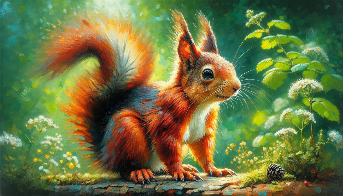 Squirrel Deviantart Squirrel #3 by RangerOfArt on DeviantArt