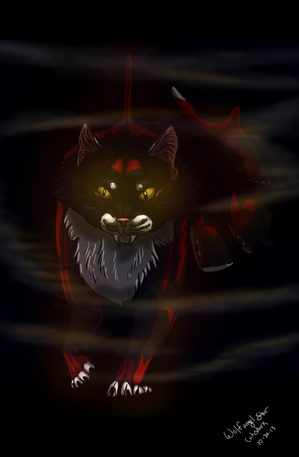 Commission - MyKatzuki - Night Stalker