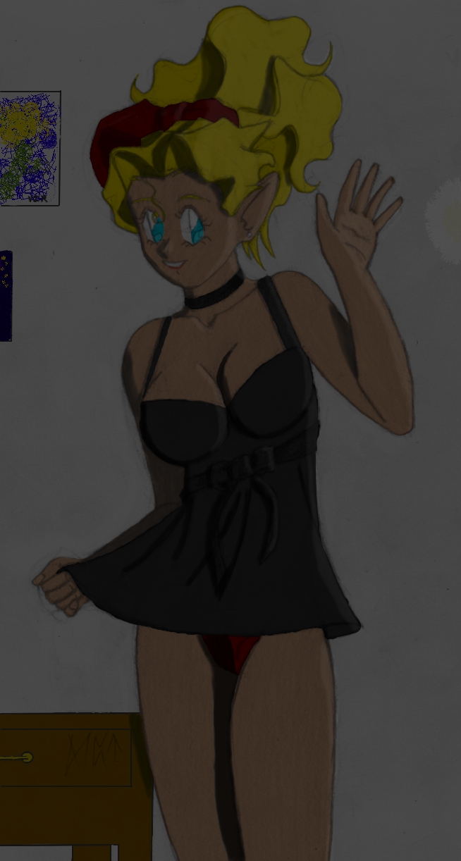 Mihoshi Nightie-Colored