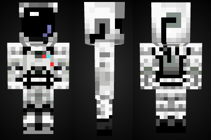 minecraft Astronaut Skin Preview