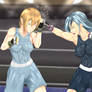 Sparing Time (Youta VS Serena)